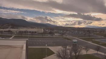 Weather camera view of Canyon View High School.