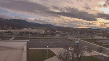 Weather camera view of Canyon View High School.