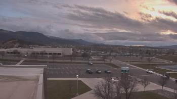 Weather camera view of Canyon View High School.