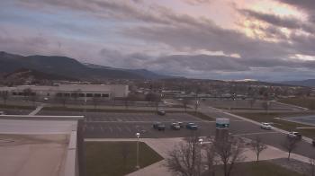 Weather camera view of Canyon View High School.