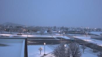 Weather camera view of Canyon View High School.