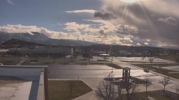 Weather camera view of Canyon View High School.