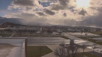 Weather camera view of Canyon View High School.