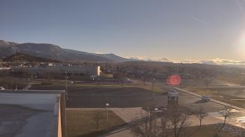 Weather camera view of Canyon View High School.