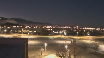 Weather camera view of Canyon View High School.