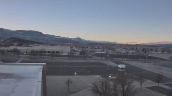 Weather camera view of Canyon View High School.