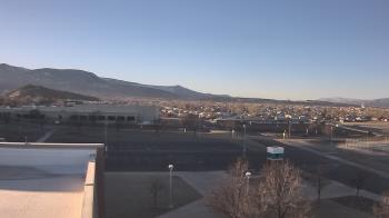 Weather camera view of Canyon View High School.