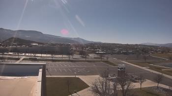 Weather camera view of Canyon View High School.