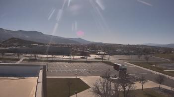 Weather camera view of Canyon View High School.