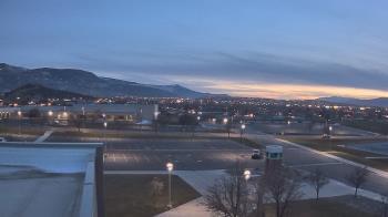 Weather camera view of Canyon View High School.