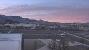 Weather camera view of Canyon View High School.