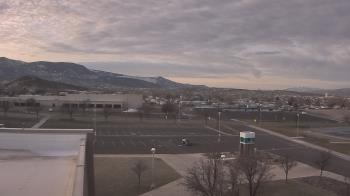 Weather camera view of Canyon View High School.