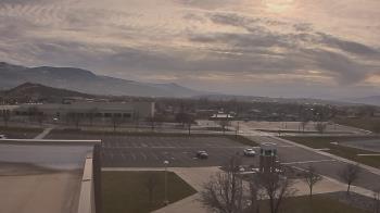 Weather camera view of Canyon View High School.