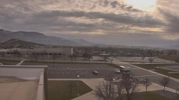 Weather camera view of Canyon View High School.