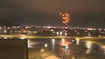 Weather camera view of Canyon View High School.
