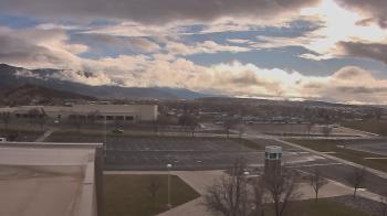 Weather camera view of Canyon View High School.