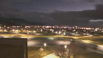 Weather camera view of Canyon View High School.