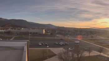 Weather camera view of Canyon View High School.