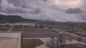 Weather camera view of Canyon View High School.