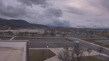 Weather camera view of Canyon View High School.