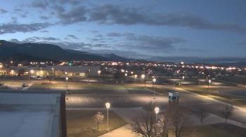 Weather camera view of Canyon View High School.