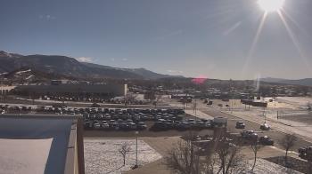Weather camera view of Canyon View High School.