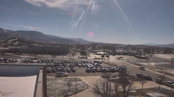 Weather camera view of Canyon View High School.