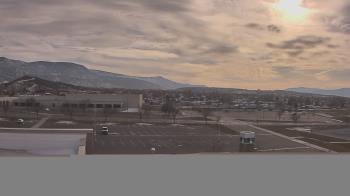 Weather camera view of Canyon View High School.