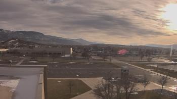Weather camera view of Canyon View High School.
