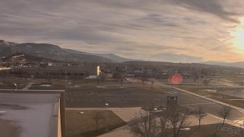 Weather camera view of Canyon View High School.