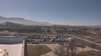 Weather camera view of Canyon View High School.