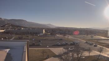 Weather camera view of Canyon View High School.