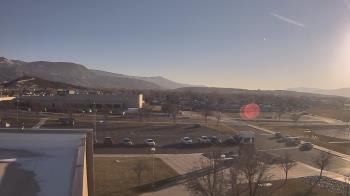 Weather camera view of Canyon View High School.