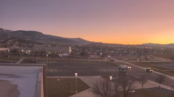 Weather camera view of Canyon View High School.