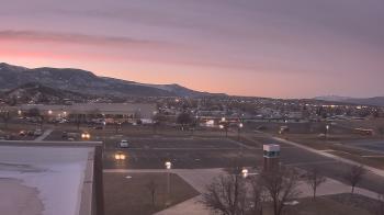 Weather camera view of Canyon View High School.