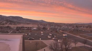 Weather camera view of Canyon View High School.