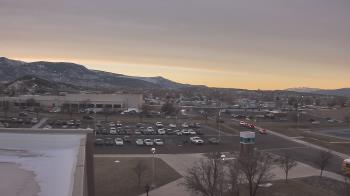 Weather camera view of Canyon View High School.