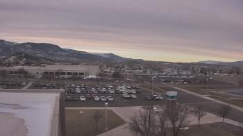 Weather camera view of Canyon View High School.