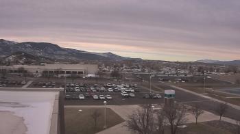 Weather camera view of Canyon View High School.