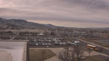 Weather camera view of Canyon View High School.