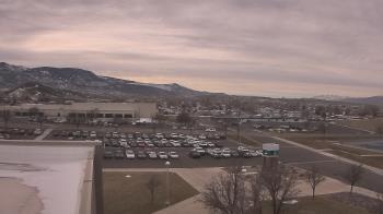 Weather camera view of Canyon View High School.