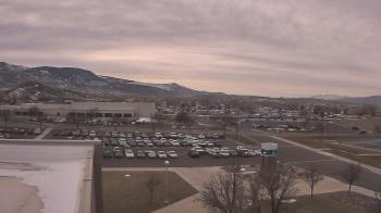 Weather camera view of Canyon View High School.