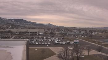 Weather camera view of Canyon View High School.