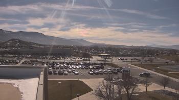 Weather camera view of Canyon View High School.