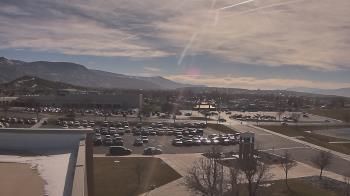 Weather camera view of Canyon View High School.