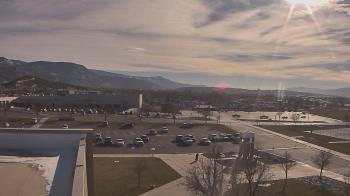 Weather camera view of Canyon View High School.