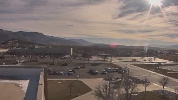 Weather camera view of Canyon View High School.