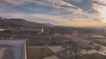 Weather camera view of Canyon View High School.