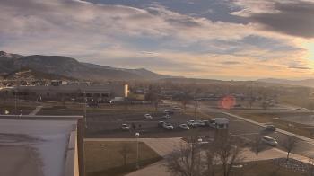 Weather camera view of Canyon View High School.