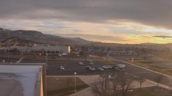 Weather camera view of Canyon View High School.